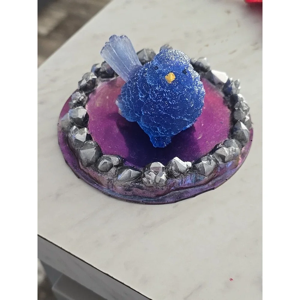 Handmade Resin Coaster Trinket Dish Coin Holder Jewelry Dish Decoration Gift 632